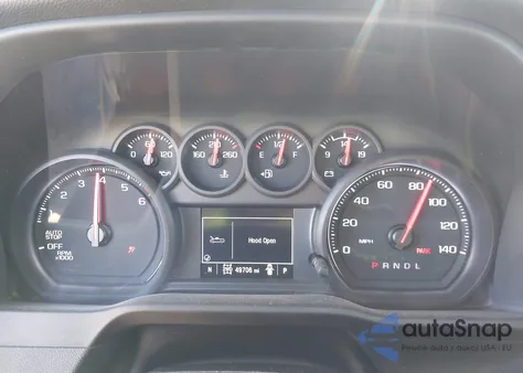 2023 Chevrolet Silverado 1500 4Wd Double Cab Standard Bed Custom из США, поврежденный, VIN 1GCRDBEK6PZ178972